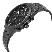  Shop Authentic Fossil Forrester Chronograph Black Dial Grey Steel Strap Watch for Men - FS5606 - Luxxuri