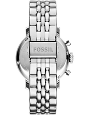  Shop Authentic Fossil Boyfriend Chronograph Silver Dial Silver Steel Strap Watch for Women - ES2198 - Luxxuri