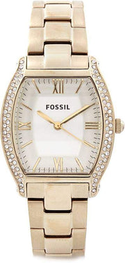  Shop Authentic Fossil Wallace Gold Tone Dial Gold Steel Strap Watch for Women - ES3176 - Luxxuri