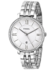  Shop Authentic Fossil Jacqueline White Dial Silver Steel Strap Watch for Women - ES3545 - Luxxuri