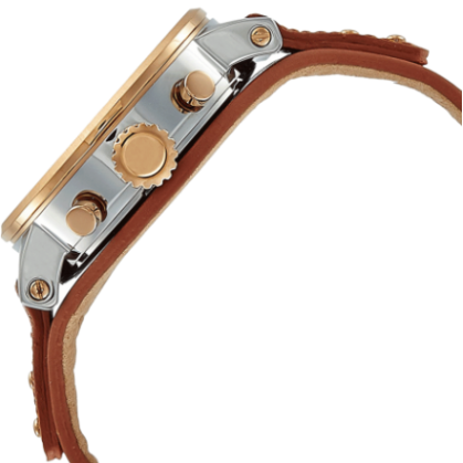  Shop Authentic Fossil Boyfriend Chronograph White Dial Brown Leather Strap Watch for Women - ES3837 - Luxxuri