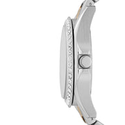  Shop Authentic Fossil Riley Multifunction Rose Gold Dial Two Tone Steel Strap Watch for Women - ES4145 - Luxxuri