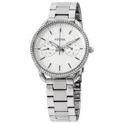  Shop Authentic Fossil Tailor White Dial Silver Steel Strap Watch for Women - ES4262 - Luxxuri