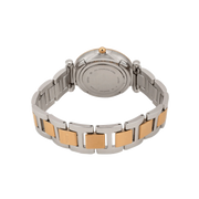  Shop Authentic Fossil Carlie Silver Dial Two Tone Steel Strap Watch for Women - ES4342 - Luxxuri
