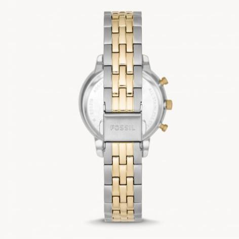  Shop Authentic Fossil Neutra Chronograph Mother of Pearl White Dial Two Tone Steel Strap Watch for Women - ES5216 - Luxxuri