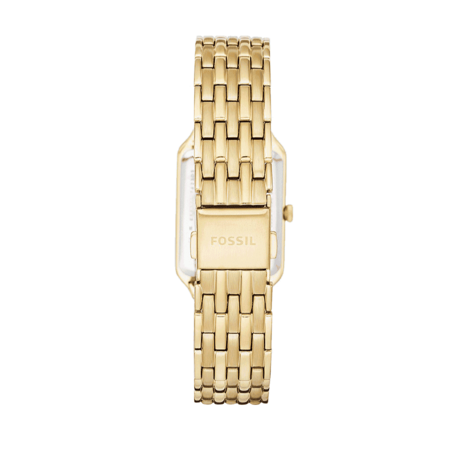  Shop Authentic Fossil Raquel Three Hand Date White Dial Gold Steel Strap Watch For Women - ES5220 - Luxxuri