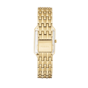  Shop Authentic Fossil Raquel Three Hand Date White Dial Gold Steel Strap Watch For Women - ES5220 - Luxxuri