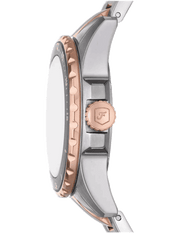  Shop Authentic Fossil Blue Dive Three Hand Gray Dial Two Tone Steel Strap Watch For Women - ES5348 - Luxxuri