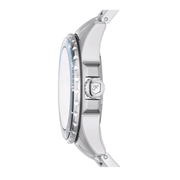  Shop Authentic Fossil Blue Dive Three Hand Blue Dial Silver Steel Strap Watch For Women - ES5353 - Luxxuri