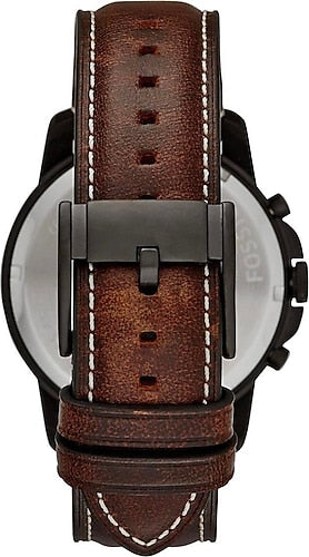  Shop Authentic Fossil Grant Chronograph Brown Dial Brown Leather Strap Watch for Men - FS5088 - Luxxuri