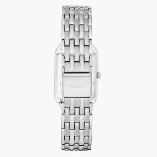  Shop Authentic Fossil Raquel Three Hand Date White Dial Silver Steel Strap Watch for Women - ES5221 - Luxxuri
