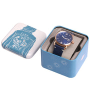  Shop Authentic Fossil The Commuter Blue Dial Blue Leather Strap Watch for Men - FS5274 - Luxxuri