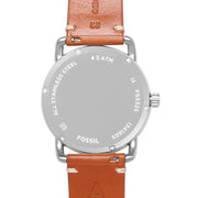  Shop Authentic Fossil Commuter Blue Dial Blue Leather Strap Watch for Men - FS5325 - Luxxuri