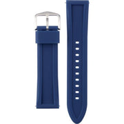  Shop Authentic Fossil Garrett Chronograph Blue Dial Blue Rubber Strap Watch for Men - FS5709 - Luxxuri