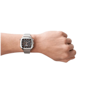  Shop Authentic Fossil Retro Analog-Digital Black Dial Silver Steel Strap Watch for Men - FS5890 - Luxxuri