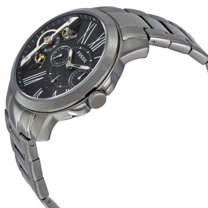  Shop Authentic Fossil Grant Twist Multifunction Blue Dial Grey Steel Strap Watch for Men - ME1146 - Luxxuri