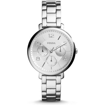  Shop Authentic Fossil Jacqueline Silver Dial Silver Steel Strap Watch for Women - ES3664 - Luxxuri
