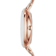  Shop Authentic Fossil Jacqueline Rose Gold Dial Rose Gold Steel Strap Watch for Women - ES3665 - Luxxuri