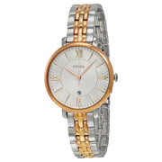  Shop Authentic Fossil Jacqueline White Dial Two Tone Steel Strap Watch for Women - ES3844 - Luxxuri