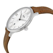  Shop Authentic Fossil Jacqueline White Dial Brown Leather Strap Watch for Women - ES3708 - Luxxuri