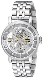  Shop Authentic Fossil Boyfriend Automatic Skeleton Silver Dial Silver Steel Strap Watch for Women - ME3067 - Luxxuri