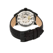  Shop Authentic Fossil Townsman Automatic Skeleton Brown Dial Brown Leather Strap Watch for Men - ME3098 - Luxxuri
