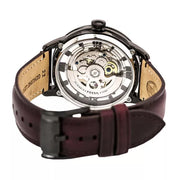  Shop Authentic Fossil Townsman Automatic Skeleton Brown Dial Brown Leather Strap Watch for Men - ME3098 - Luxxuri