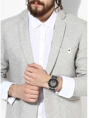  Shop Authentic Fossil Townsman Skeleton Black Dial Black Leather Strap Watch for Men - ME3153 - Luxxuri