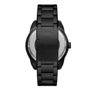  Shop Authentic Fossil Bronson Automatic Skeleton Black Dial Black Steel Strap Watch for Men - ME3256 - Luxxuri