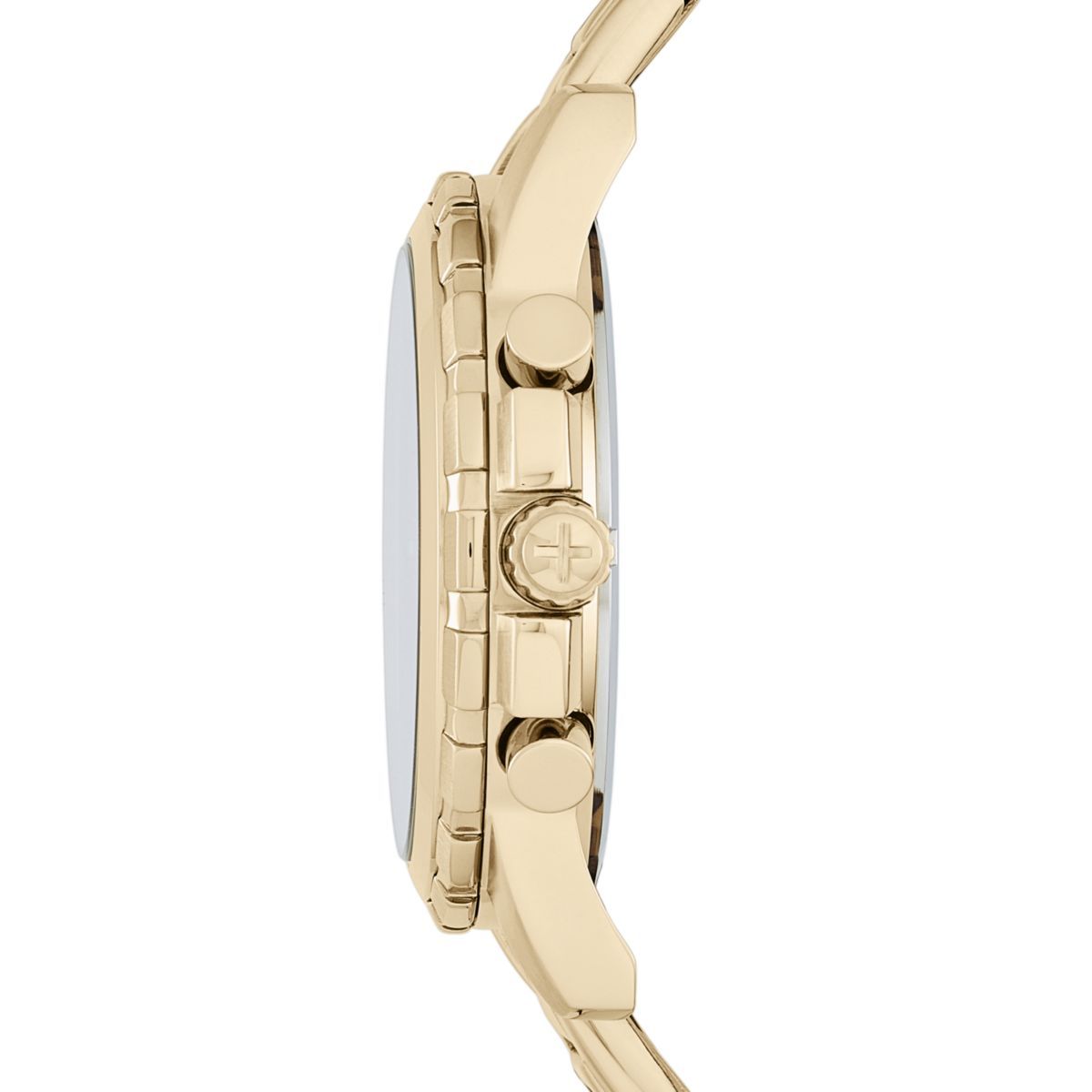  Shop Authentic Fossil Dean Chronograph Champagne Dial Gold Steel Strap Watch for Men - FS4867 - Luxxuri