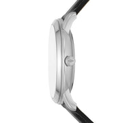 Shop Authentic Fossil Neutra Minimalist Moonphase Black Dial Black Leather Strap Watch for Men - FS5904 - Luxxuri