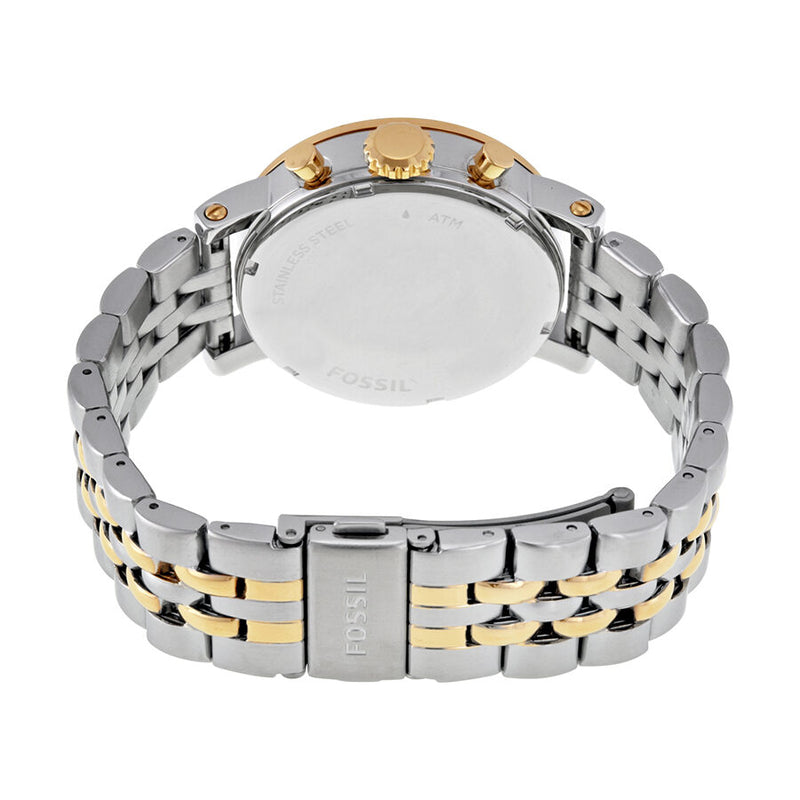  Shop Authentic Fossil Original Boyfriend Analog White Dial Two Tone Steel Strap Watch for Women - ES3746 - Luxxuri