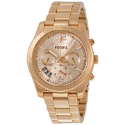  Shop Authentic Fossil Boyfriend Multifunction Rose Gold Dial Rose Gold Steel Strap Watch for Women - ES3885 - Luxxuri