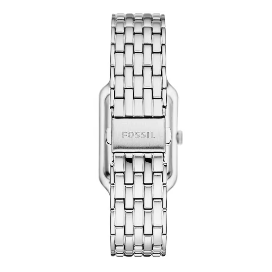  Shop Authentic Fossil Raquel Three Hand Date Mother of Pearl Dial Silver Steel Strap Watch for Women - ES5306 - Luxxuri