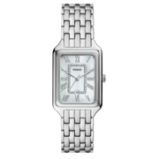  Shop Authentic Fossil Raquel Three Hand Date Mother of Pearl Dial Silver Steel Strap Watch for Women - ES5306 - Luxxuri
