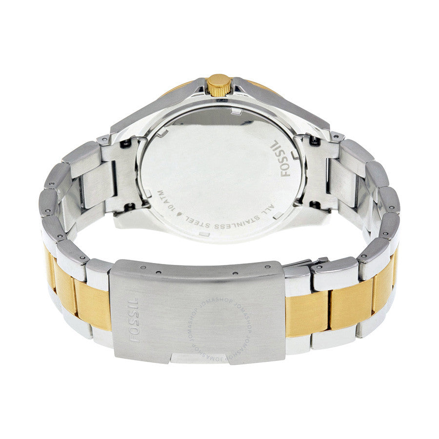  Shop Authentic Fossil Riley White Dial Two Tone Steel Strap Watch for Women - ES3204 - Luxxuri