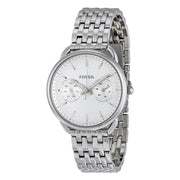 Shop Authentic Fossil Tailor Silver Dial Silver Steel Strap Watch for Women - ES3712 - Luxxuri