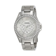  Shop Authentic Fossil Riley Multifunction Silver Dial Silver Steel Strap Watch for Women - ES3202 - Luxxuri