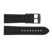  Shop Authentic Fossil Machine Chronograph Black Dial Black Silicone Strap Watch for Men - FS4487 - Luxxuri