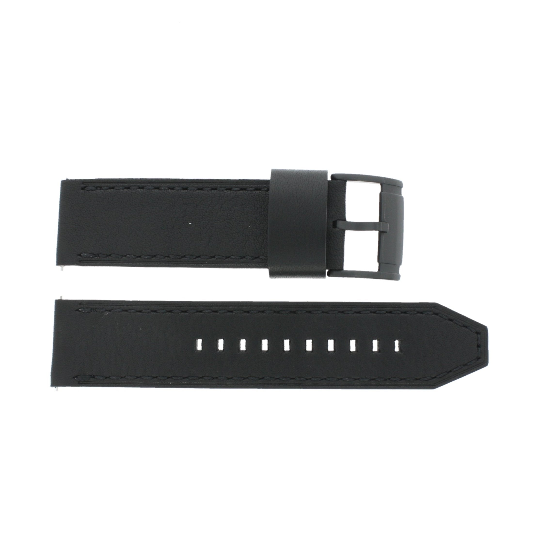  Shop Authentic Fossil Nate Chronograph Black Dial Black Leather Strap Watch for Men - JR1354 - Luxxuri