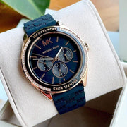  Shop Authentic Michael Kors Jessa Quartz Black Dial Black Silicone Strap Watch For Women - MK7266 - Luxxuri