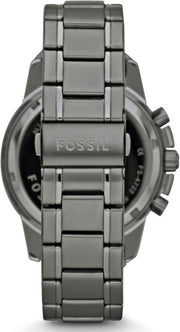  Shop Authentic Fossil Dean Chronograph Black Dial Black Steel Strap Watch for Men - FS4721 - Luxxuri