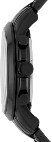  Shop Authentic Fossil Grant Chronograph Black Dial Black Steel Strap Watch for Men - FS4832 - Luxxuri