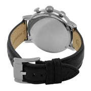  Shop Authentic Fossil Buchanan Chronograph Silver Dial Black Leather Strap Watch for Men - FS5102 - Luxxuri