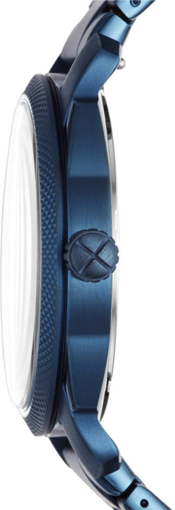  Shop Authentic Fossil Machine Blue Dial Blue Steel Strap Watch for Men - FS5231 - Luxxuri