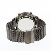  Shop Authentic Fossil Neutra Chronograph Blue Dial Silver Mesh Bracelet Watch for Men - FS5383 - Luxxuri