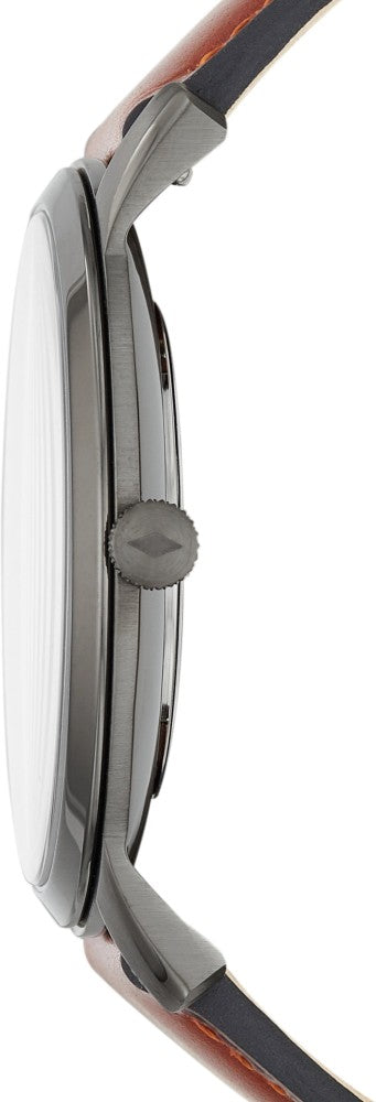  Shop Authentic Fossil The Minimalist 3H Grey Dial Brown Leather Strap Watch for Men - FS5479 - Luxxuri