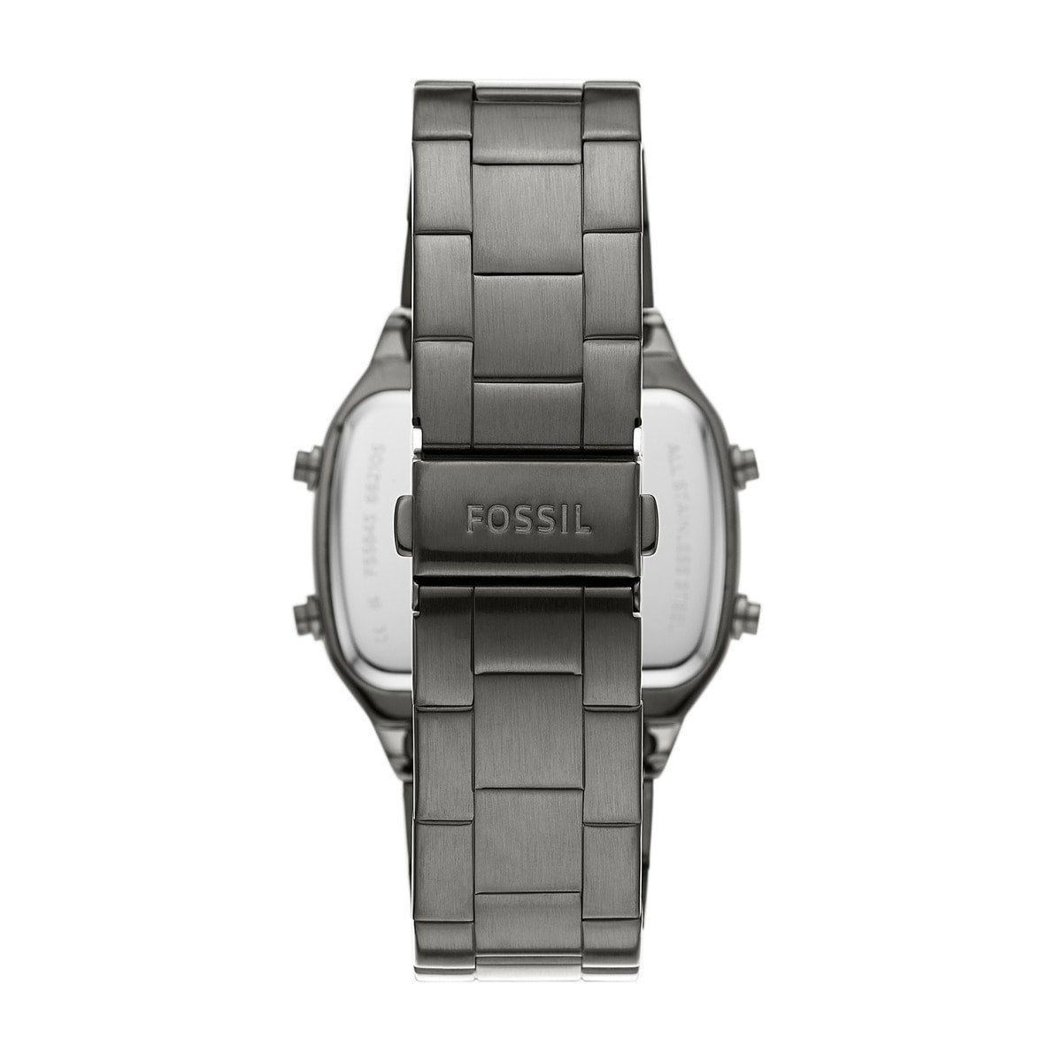  Shop Authentic Fossil Retro Digital Black Dial Black Steel Strap Watch for Men - FS5846 - Luxxuri