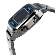  Shop Authentic Fossil Retro Digital Black Dial Black Steel Strap Watch for Men - FS5846 - Luxxuri