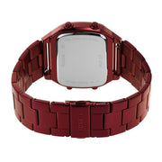  Shop Authentic Fossil Retro Analog-Digital Black Dial Red Steel Strap Watch for Men - FS5897 - Luxxuri